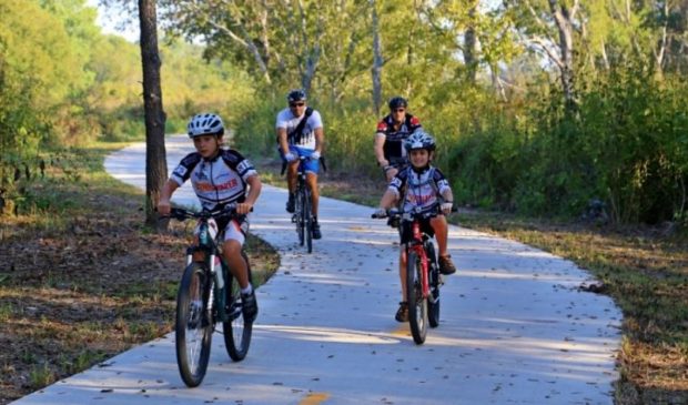 urban bike trail