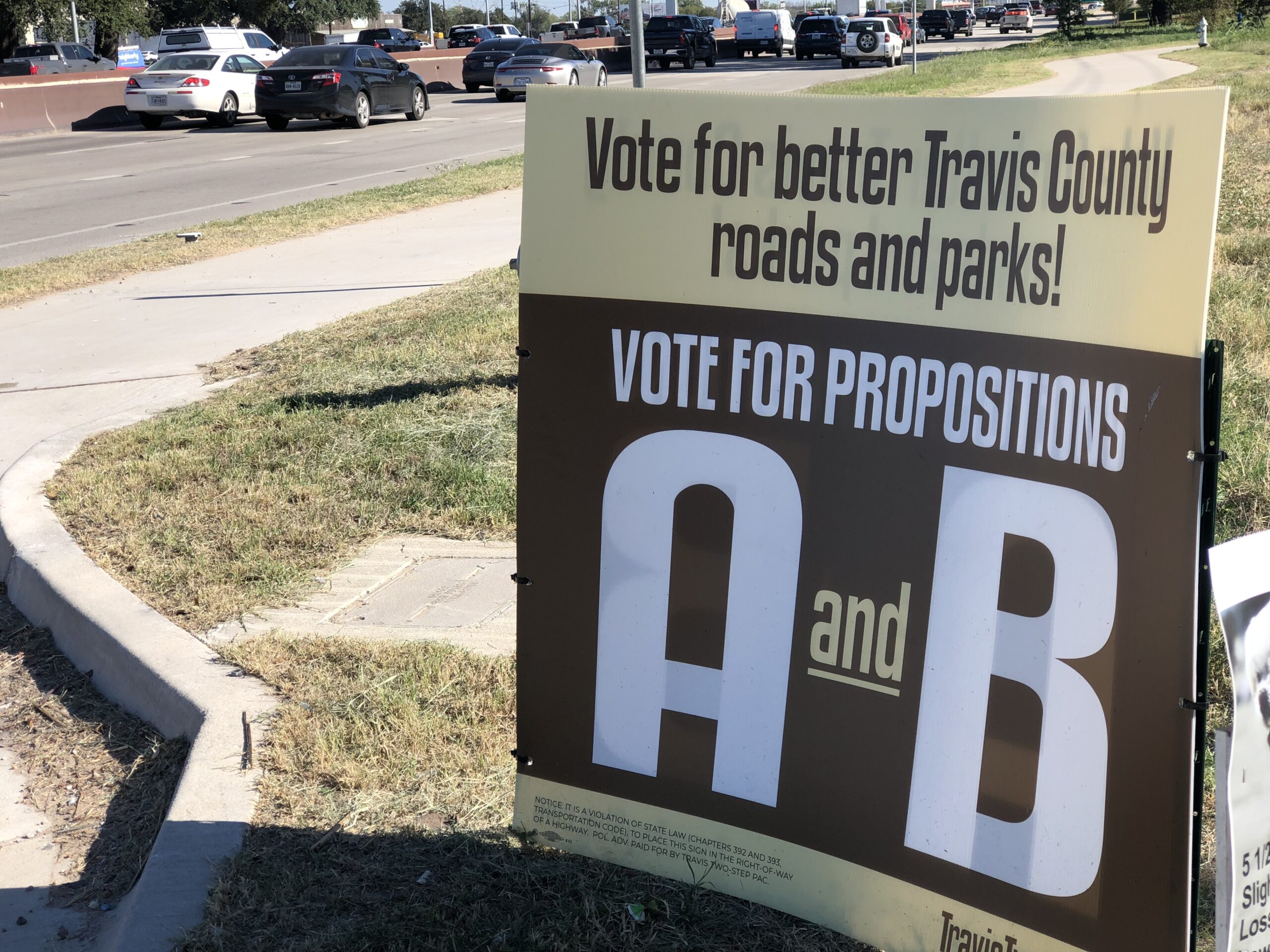 Travis County voters approve bond propositions aimed at roads, parks