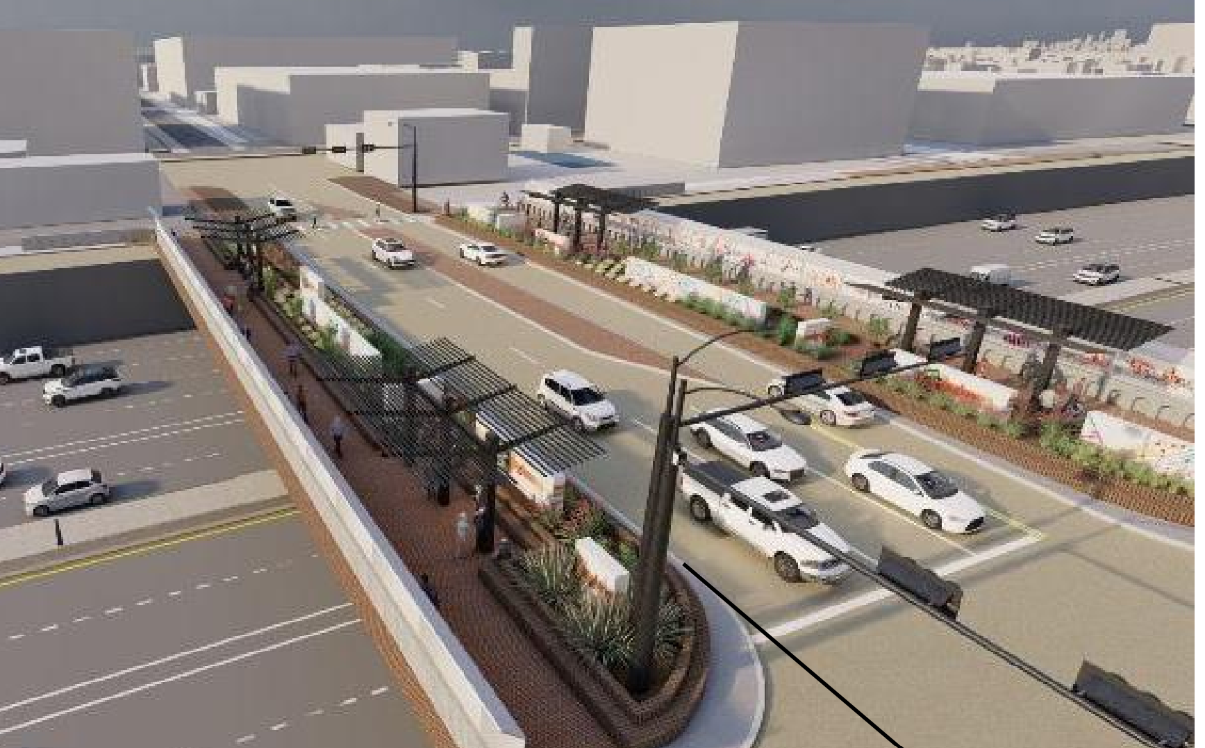 城市准备花费首批1500万美元为I-35扩建设计顶盖